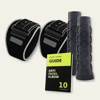2 Coudières + 2 grips + guide anti padel elbow